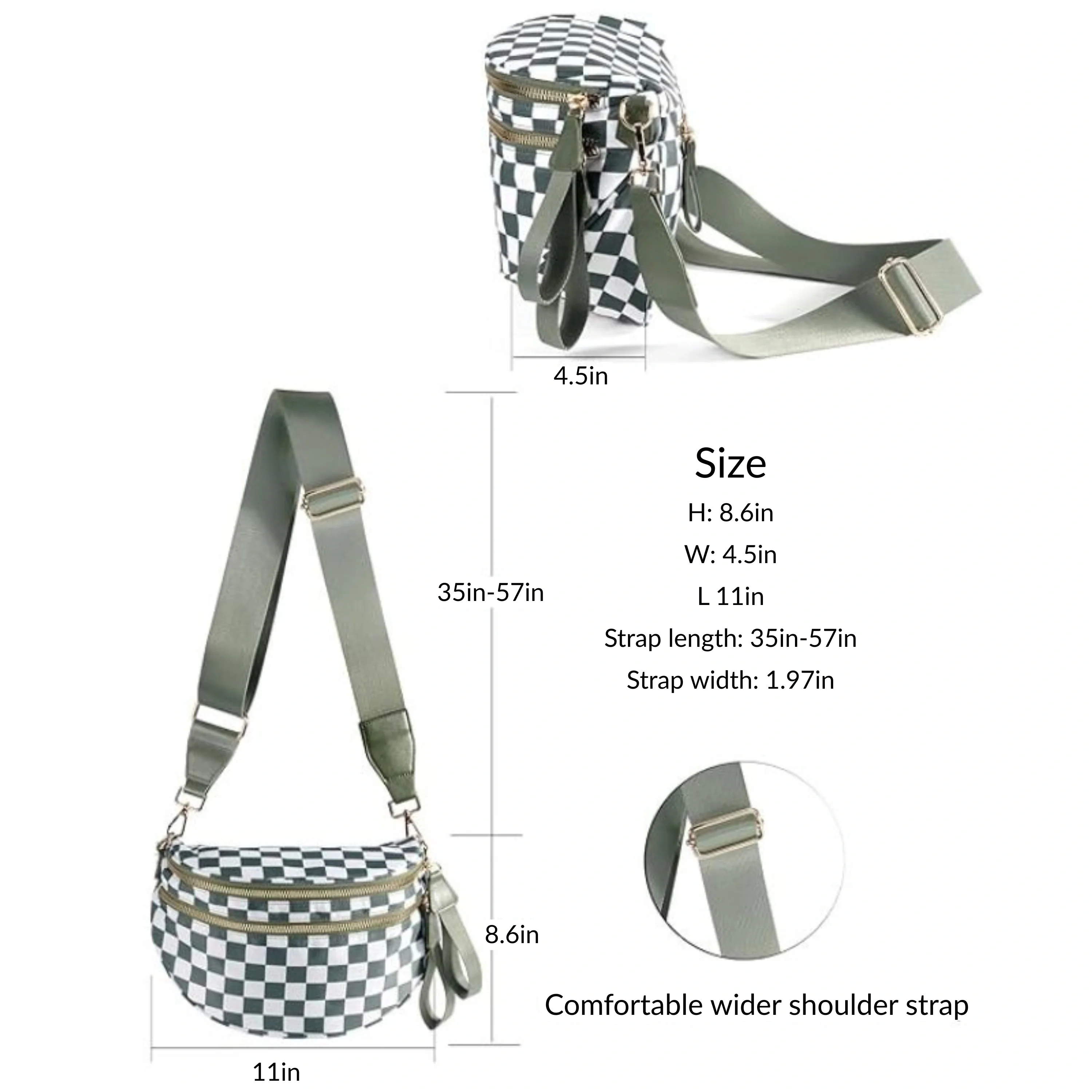 GoFree - The Roomiest Bum Bag (Solid) - Image 8