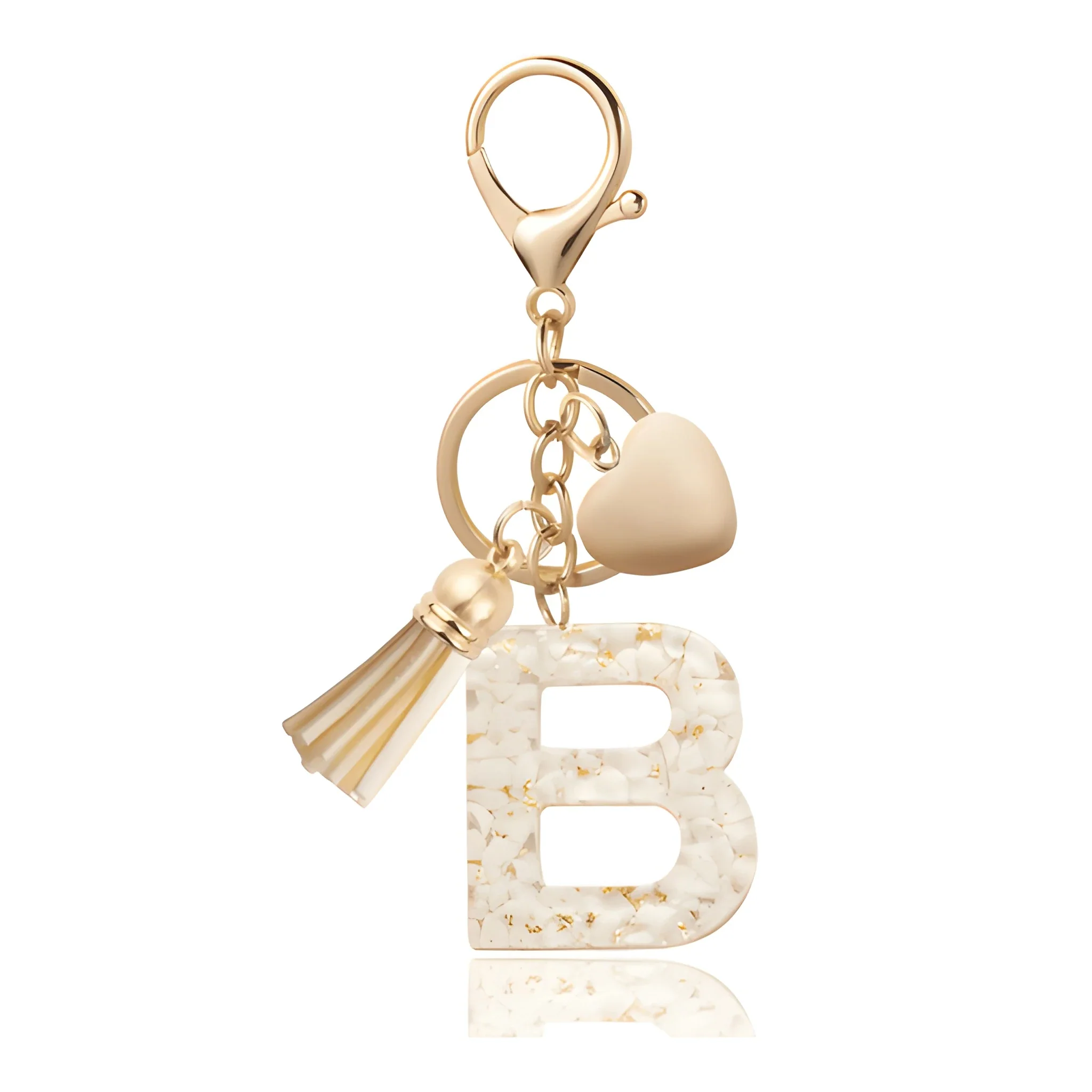 Golden Initial - Bag Charm - Image 2