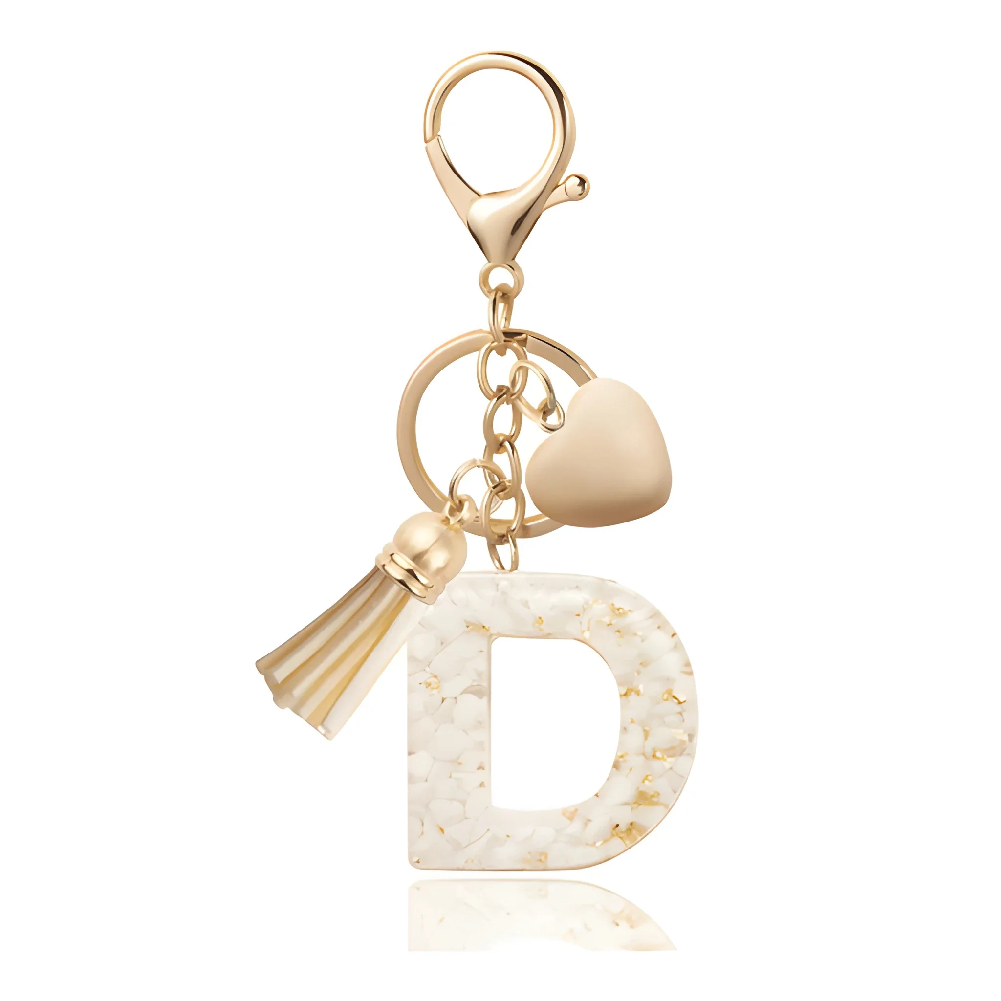 Golden Initial - Bag Charm - Image 4